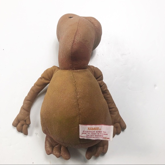 Vintage 80s E.T Plush Doll Universal Taiwan - Picture 8 of 13